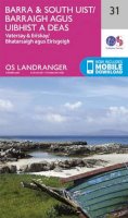 Ordnance Survey - Barra & South Uist, Vatersay & Eriskay (OS Landranger Map) - 9780319261293 - V9780319261293