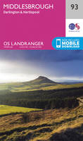 Ordnance Survey - Middlesbrough, Darlington & Hartlepool (OS Landranger Map) - 9780319261910 - V9780319261910