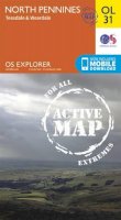 Ordnance Survey - North Pennines - Teesdale & Weardale (OS Explorer Map Active) - 9780319469491 - V9780319469491