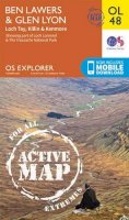 Ordnance Survey - Ben Lawers & Glen Lyon, Loch Tay, Killin & Kenmore (OS Explorer Map Active) - 9780319469668 - V9780319469668