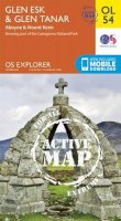 Ordnance Survey - Glen Esk & Glen Tanar, Aboyne & Mount Keen (OS Explorer Map Active) - 9780319469729 - V9780319469729