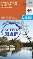 Ordnance Survey - Epping Forest & Lee Valley (OS Explorer Active Map) - 9780319470466 - V9780319470466