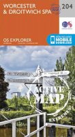 Ordnance Survey - Worcester and Droitwich Spa (OS Explorer Active Map) - 9780319470763 - V9780319470763
