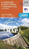 Ordnance Survey - Llanidloes and Newtown - Y Drenewydd (OS Explorer Active Map) - 9780319470862 - V9780319470862