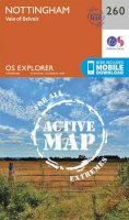 Ordnance Survey - Nottingham, Vale of Belvoir (OS Explorer Active Map) - 9780319471326 - V9780319471326