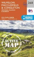 Ordnance Survey - Wilmslow, Macclesfield and Congleton (OS Explorer Active Map) - 9780319471401 - V9780319471401