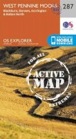 Ordnance Survey - West Pennine Moors - Blackburn, Darwen and Accrington (OS Explorer Active Map) - 9780319471593 - V9780319471593