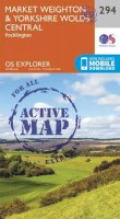 Ordnance Survey - Market Weighton and Yorkshire Wolds Central (OS Explorer Active Map) - 9780319471661 - V9780319471661