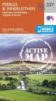 Ordnance Survey - Peebles and Innerleithen (OS Explorer Active Map) - 9780319472095 - V9780319472095
