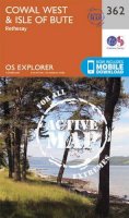 Ordnance Survey - Cowal West and Isle of Bute (OS Explorer Active Map) - 9780319472330 - V9780319472330