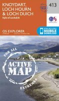 Ordnance Survey - Knoydart, Loch Hourn and Loch Duich (OS Explorer Active Map) - 9780319472682 - V9780319472682
