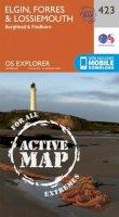 Ordnance Survey - Elgin, Forres and Lossiemouth (OS Explorer Active Map) - 9780319472750 - V9780319472750