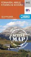 Ordnance Survey - Foinaven, Arkle, Kylesku and Scourie (OS Explorer Active Map) - 9780319472972 - V9780319472972