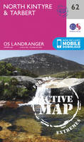 Ordnance Survey - North Kintyre & Tarbert (OS Landranger Active Map) - 9780319473856 - V9780319473856
