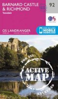 Ordnance Survey - Barnard Castle and Surrounding Area (OS Landranger Active Map) - 9780319474150 - V9780319474150