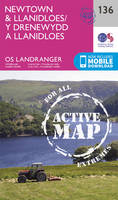 Ordnance Survey - Newtown & Llanidloes (OS Landranger Active Map) - 9780319474594 - V9780319474594