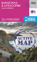 Ordnance Survey - Barnstaple & Ilfracombe, Lynton & Bideford (OS Landranger Active Map) - 9780319475034 - V9780319475034