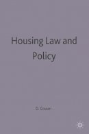 David Cowan - Housing Law and Policy (Palgrave Law Masters) - 9780333718469 - KRA0004383