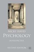 Nicky Hayes - Psychology in Perspective - 9780333960226 - V9780333960226