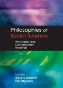 Gerard Delanty - Philosophies of Social Science - 9780335208845 - V9780335208845