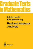 Edwin Hewitt - Real and Abstract Analysis - 9780387901381 - V9780387901381