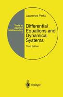 Perko, Lawrence - Differential Equations and Dynamical Systems (Texts in Applied Mathematics) - 9780387951164 - V9780387951164