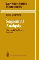 David Siegmund - Sequential Analysis: Tests and Confidence Intervals (Springer Series in Statistics) - 9780387961347 - V9780387961347