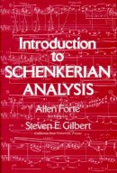 Allen Forte - Introduction to Schenkerian Analysis - 9780393951929 - V9780393951929