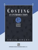 Colin Drury - Costing: An Introduction: Student's Manual - 9780412588006 - KCW0001694