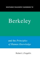 Robert Fogelin - Routledge Philosophy GuideBook to Berkeley and the Principles of Human Knowledge - 9780415250115 - V9780415250115