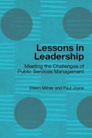 Eileen Milner - Lessons in Leadership: Meeting the Challenges of Public Service Management - 9780415319065 - V9780415319065