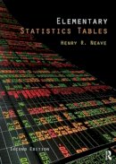 H.r. Neave - Elementary Statistics Tables - 9780415563475 - V9780415563475