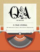 Potter - Q&A a Day for Writers: 1-Year Journal - 9780451494900 - V9780451494900