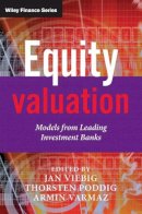 Jan Viebig - Equity Valuation: Models from Leading Investment Banks - 9780470031490 - V9780470031490