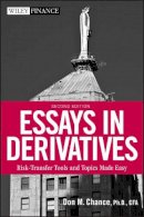 Don M. Chance - Essays in Derivatives - 9780470086254 - V9780470086254