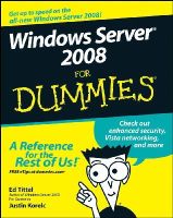 Ed Tittel - Windows Server 2008 For Dummies - 9780470180433 - V9780470180433