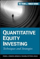Frank J. Fabozzi - Quantitative Equity Investing - 9780470262474 - V9780470262474