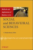 N. Balakrishnan - Methods and Applications of Statistics in the Social and Behavioral Sciences - 9780470405079 - V9780470405079