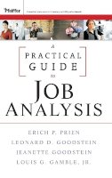 Erich P. Prien - A Practical Guide to Job Analysis - 9780470434444 - V9780470434444