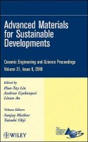 The) Acers (American Ceramics Society - Advanced Materials for Sustainable Developments, Volume 31, Issue 9 - 9780470594742 - V9780470594742