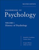 Irving B. Weiner - Handbook of Psychology, History of Psychology - 9780470619018 - V9780470619018