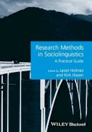 Janet Holmes (Ed.) - Research Methods in Sociolinguistics: A Practical Guide - 9780470673614 - V9780470673614