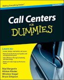 Real Bergevin - Call Centers For Dummies - 9780470677438 - V9780470677438