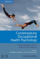 Jonathan Houdmont - Contemporary Occupational Health Psychology, Volume 1: Global Perspectives on Research and Practice - 9780470682654 - V9780470682654