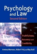 Amina A Memon - Psychology and Law: Truthfulness, Accuracy and Credibility - 9780470850619 - V9780470850619