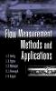Jim E. Hardy - Flow Measurement Methods and Applications - 9780471245094 - V9780471245094