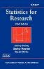 Shirley Dowdy - Statistics for Research - 9780471267355 - V9780471267355