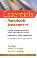 Tara Rose - Essentials of Rorschach Assessment - 9780471331469 - V9780471331469