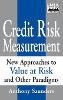 Anthony Saunders - Credit Risk Measurement - 9780471350842 - V9780471350842