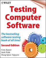 Cem Kaner - Testing Computer Software, 2nd Edition - 9780471358466 - V9780471358466